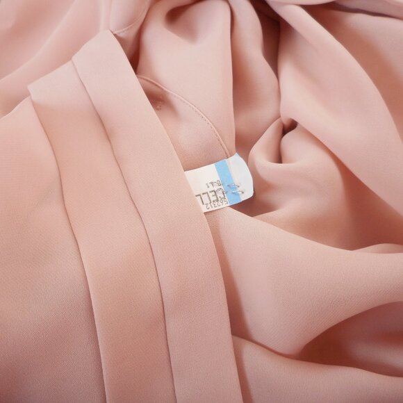 Chico's Black Label size 1 Women's M Pastel Pink Button-up Long Sleeve Blouse - Picture 11 of 12